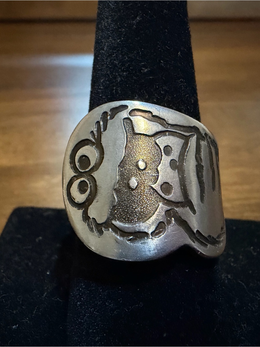 Cookie Monster Spoon Ring